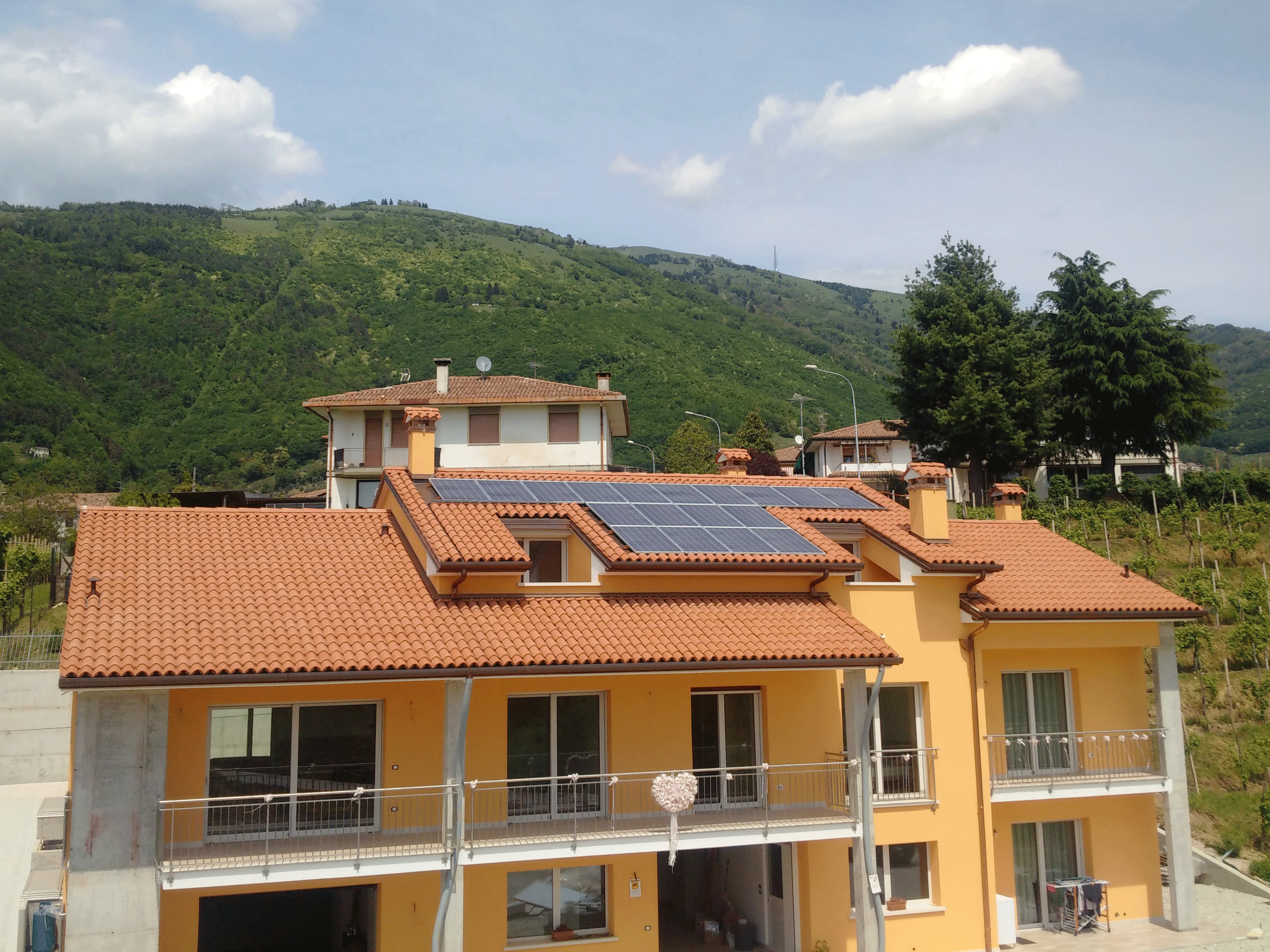 Fotovoltaico ad alta efficienza | abitazione privata | Valdobbiadene (TV) 