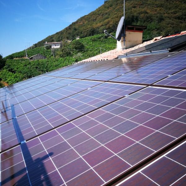 Fotovoltaico ad alta efficienza | abitazione privata | Valdobbiadene (TV)